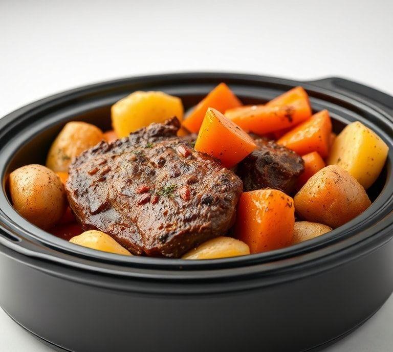 Slow Cooker Roast With Potatoes And Carrots Recipe (Guide)