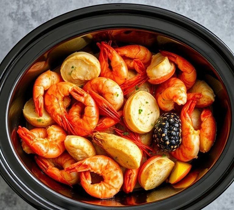 Slow Cooker Seafood Boil Recipe (Guide)
