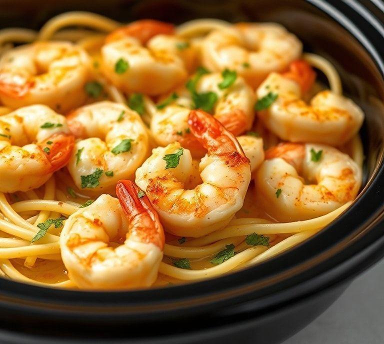 Slow Cooker Shrimp Scampi Recipe (Guide)