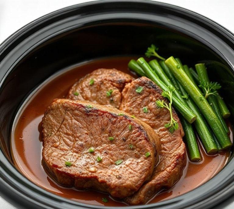 Slow Cooker Sirloin Steak Recipe (Guide)