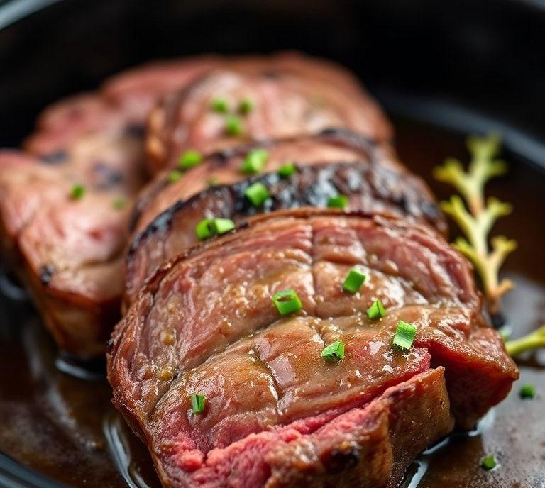 slow cooker sirloin steak tips recipe