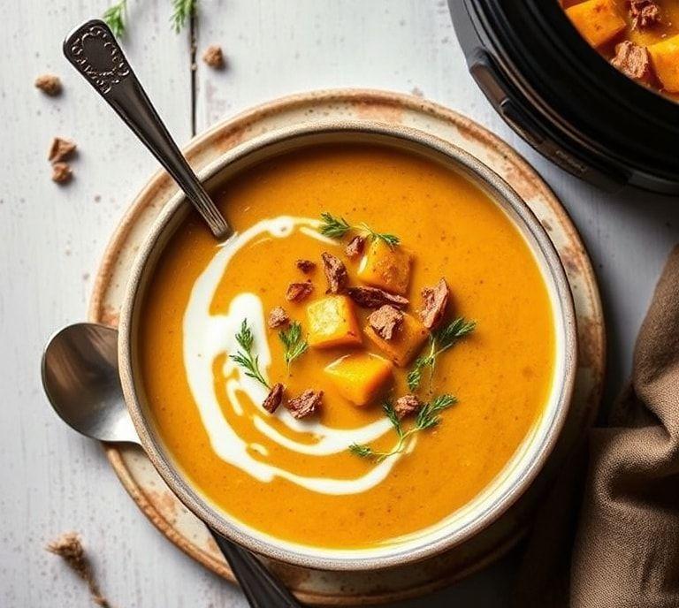 Slow Cooker Squash Soup Recipe (Guide)