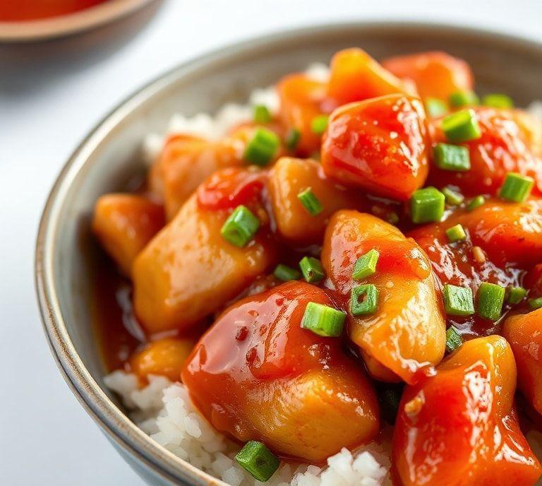 Slow Cooker Sweet And Sour Chicken Recipe (Guide)