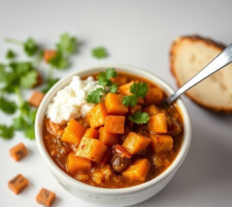 Slow Cooker Sweet Potato Chili Recipe (Guide)