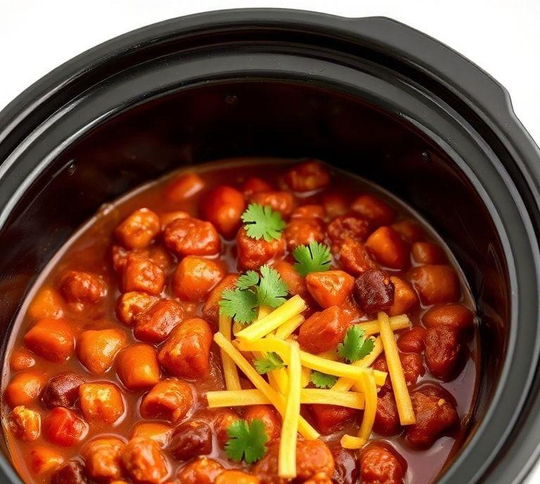 Slow Cooker Taco Chili Recipe (Guide)