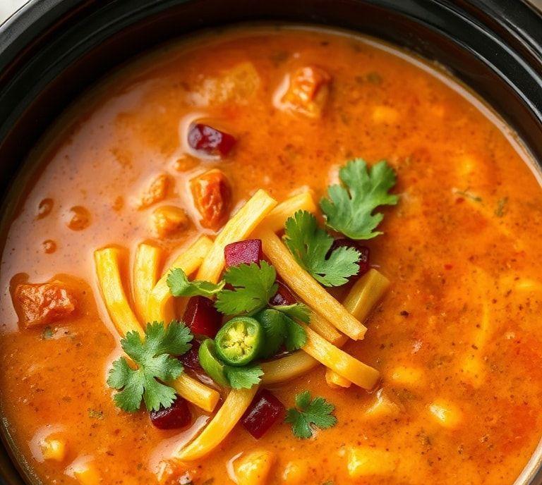 Slow Cooker Tortilla Soup Recipe (Guide)