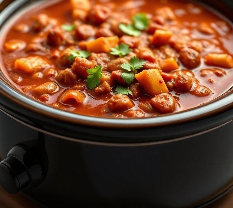 Slow Cooker Vegan Chili Recipe (Guide)