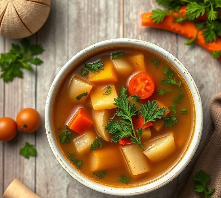 Slow Cooker Vegetable Stock Recipe (Guide)