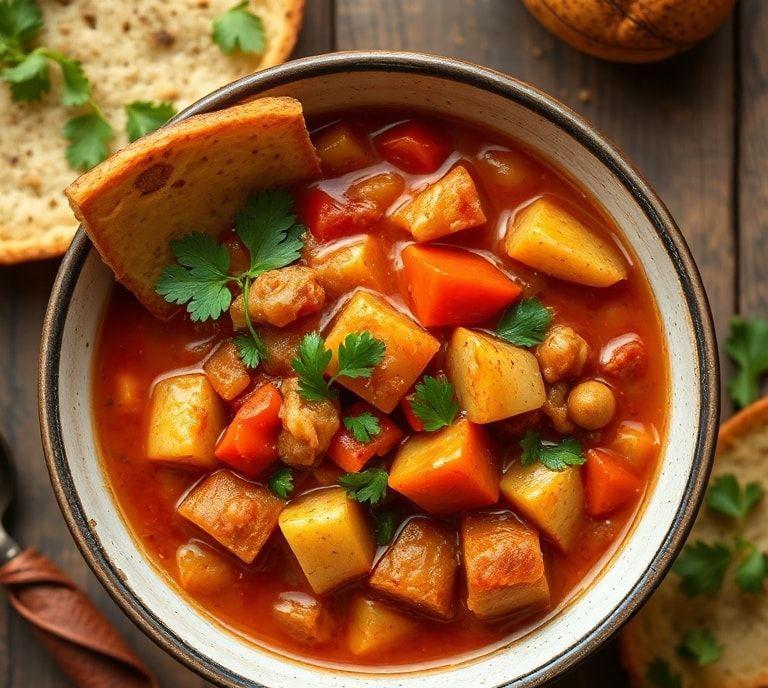 Slow Cooker Vegetarian Stew Recipe (Guide)