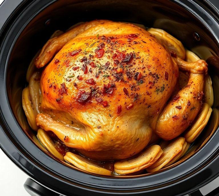 Slow Cooker Whole Turkey Recipe (Guide)