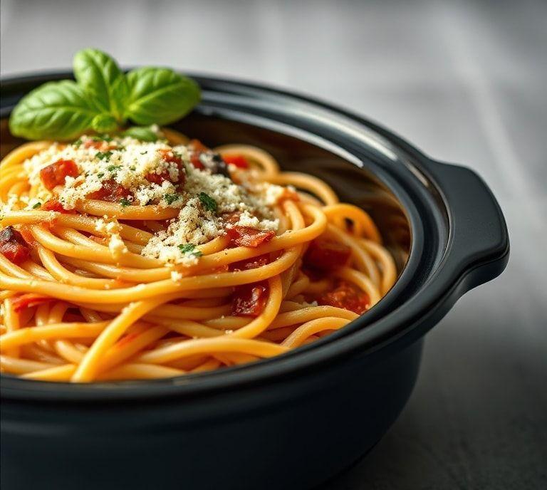 Spaghetti Slow Cooker Recipe (Guide)