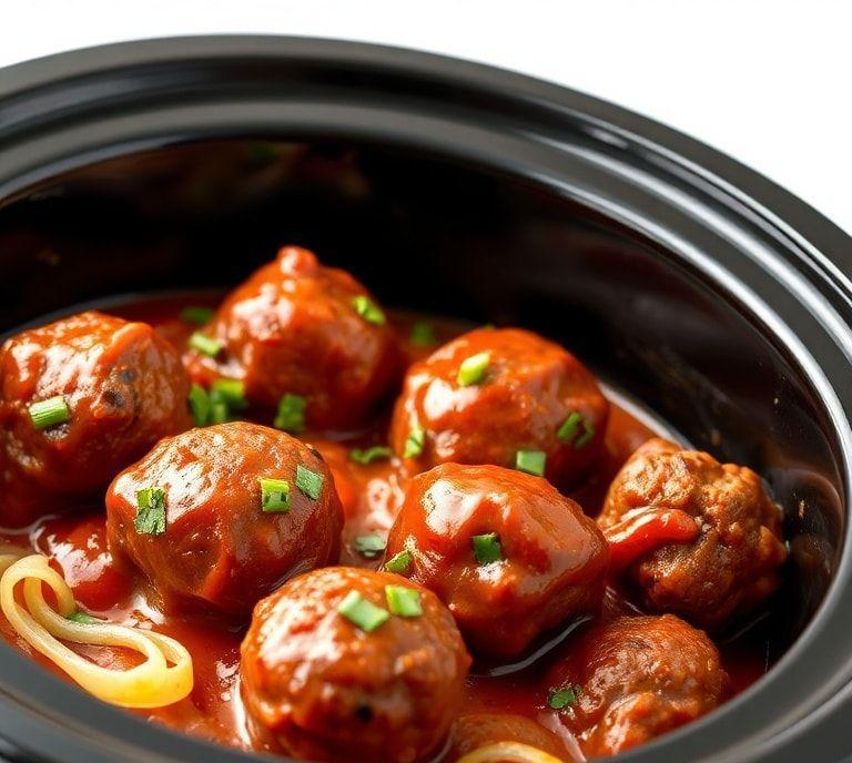 Spicy Meatball Slow Cooker Recipe (Guide)