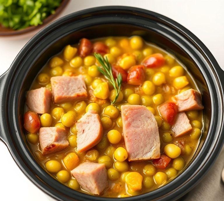 Split Pea And Ham Slow Cooker Recipe (Guide)