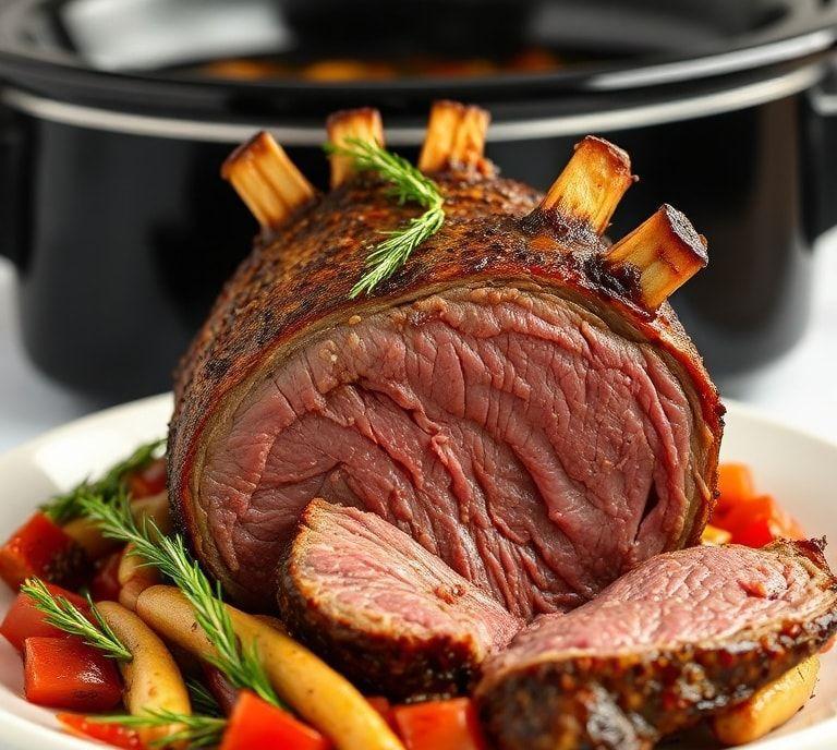 Standing Rib Roast Slow Cooker Recipe (Guide)