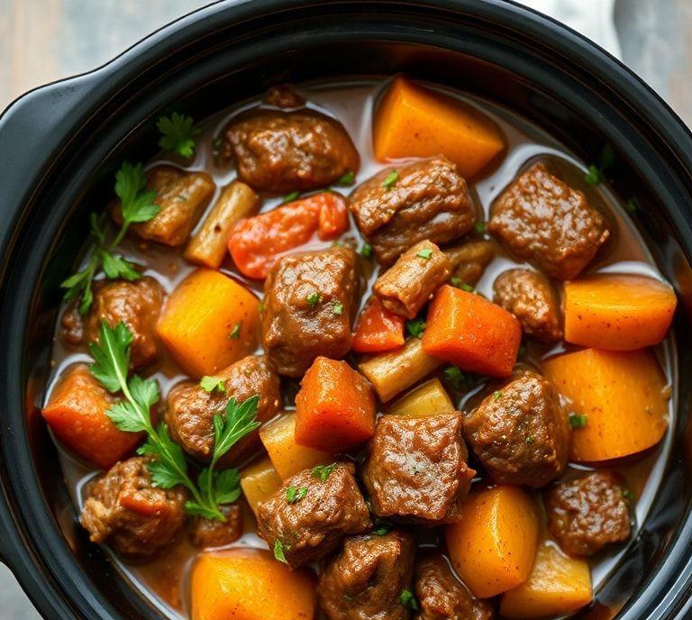Traditional Beef Stew Slow Cooker Recipe (Guide)