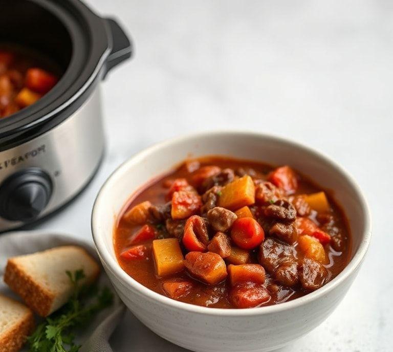 venison chili slow cooker recipe
