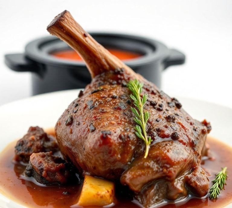venison shank slow cooker recipe